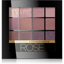 Eveline Cosmetics All in One szemhéjfesték paletta árnyalat Rose 12 g szemhéjpúder
