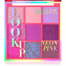 Eveline Cosmetics Look Up Neon Pink szemhéjfesték paletta 10,8 g szemhéjpúder