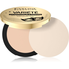 Eveline Cosmetics Variété ásványi kompakt púder applikátorral árnyalat 01 Light 8 g smink alapozó