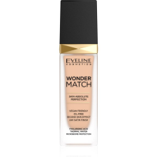 Eveline Cosmetics Wonder Match hosszan tartó folyékony make-up hialuronsavval árnyalat 16 Light Beige 30 ml smink alapozó