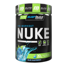 EVERBUILD Nutrition - Nuke / 30 adag - Blue raspberry - Edzés előtti készítmény, Kékáfonya vitamin és táplálékkiegészítő