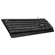 Everest Billentyűzet - KB-2030 (N-key, USB, fekete, magyar) (EVEREST_37467) billentyűzet