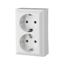 EverFlourish Hungary Kft. 2 férõhelyes földelt aljzat, beltéri, Business Line IP20 villanyszerelés