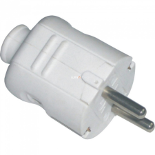 EverFlourish Hungary Kft. Lengő dugvilla, földelt, fehér villanyszerelés