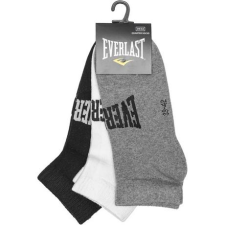 Everlast SKQ01-04 férfi zokni vegyes színek 3db/csomag harisnya, combfix