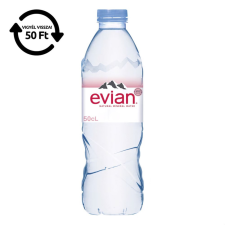 Evian Ásványvíz szénsavmentes EVIAN 0,5L DRS üdítő, ásványviz, gyümölcslé