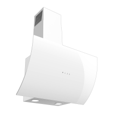 EVIDO CLIFF 60W vertikális páraelszívó,60cm, fehér üveg páraelszívó
