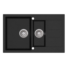 EVIDO Cubo 6S compact gránit mosogató800x500 antracit mosogatótálca