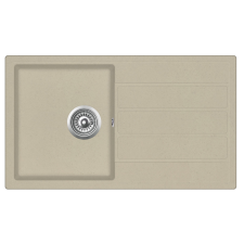 EVIDO Easy 45S gránit mosogató, 760 x 440 mm, bézs mosogatótálca