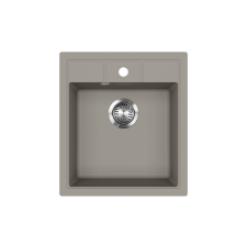 EVIDO EVIDO Easy 45 gránit mosogató, 515 x 460 mm, platina mosogatótálca