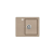 EVIDO Home 45S compact gránit mosogató, 575 x 460 mm, avena