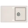 EVIDO Home 45S gránit mosogató, 765 x 460mm, bézs