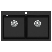 EVIDO Quadro 9 Gránit Mosogató - 860x510 mm - Antracit mosogatótálca