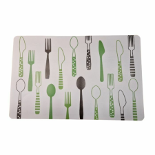  Evőeszközmintás tányéralátét 43x28 cm (6darab) konyhai eszköz