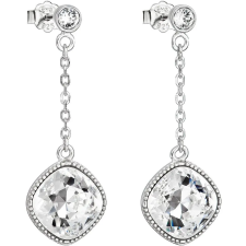 Evolution Group 31271.1 Swarovski® kristályokkal (925/1000, 2,6 g, fehér) fülbevaló