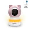 Evolveo Lux intelligens 360°-os Videós bébiőr rózsaszín