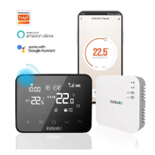 Evolveo Thermal, intelligens, vezeték nélküli, programozható termosztát biztonságtechnikai eszköz