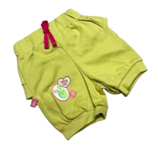 Ewa Pamut Rövidnadrág - Zöld/Rózsaszín Kaktusz 80 babanadrág