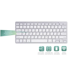  Ewent EW3162 bluetooth billentyűzet White HU billentyűzet