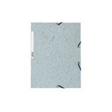 Exacompta a4 világosszürke prespán gumis mappa mappa