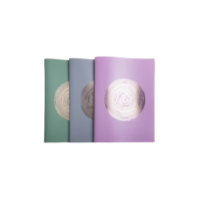 Exacompta bemutató mappa, PP, 40-zsebes, pasztell színek, arany mintás Ellipse mappa