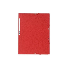 Exacompta Exacompta A4 gumis mappa - Piros (P2110-0589) mappa
