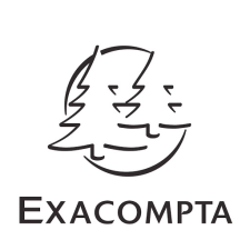 Exacompta Forever Mappa ablakos karton kék 100db mappa