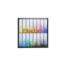 Exacompta Fotóalbum, 22,5x22 cm, 50 lap, EXACOMPTA "Rainbow" fényképalbum