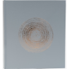 Exacompta fotóalbum (29x32cm, 60old, 300 fotó) pasztellszürke, arany mintás
