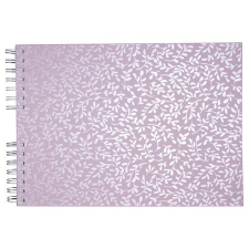 Exacompta Fotóalbum, spirál, 32x22 cm, 25 lap, EXACOMPTA "Autentik", rózsaszín fényképalbum