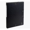Exacompta füzetbox, A4, 25mm, 600g, fekete