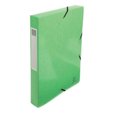 Exacompta Füzetbox karton Exacompta Iderama A/4 40 mm gerinccel gumis ánizszöld füzetbox