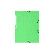 Exacompta Gumis mappa karton Exacompta prespán A/4 világoszöld mappa