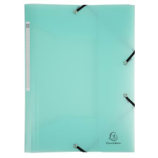 Exacompta Gumis mappa, PP, A4, EXACOMPTA "Chromaline Pastel", zöld mappa