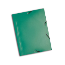 Exacompta Gumis mappa PP Exacompta Opaque A/4 zöld mappa