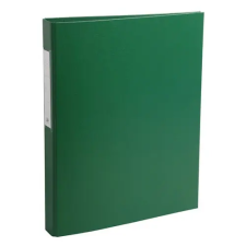 Exacompta Gyűrűs könyv Exacompta A/4 2 gyűrűs 40 mm gerinccel PP zöld gyűrűskönyv