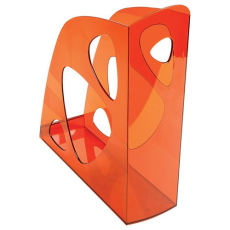 Exacompta Iratpapucs műanyag Exacompta Ecomag A/4+ 7,7 cm gerinccel áttetsző mandarin