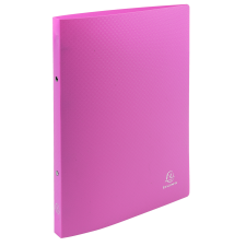 Exacompta iratrendező, PP (A4, 1,5 cm, 2 gyűrűs) pink gyűrűskönyv