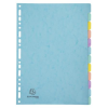 Exacompta Regiszter, karton, A4, 12 részes, EXACOMPTA Aquarel (EX7712E)