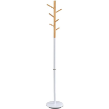 EXCELLIANCE álló fogas, fém rúd, fehér, 173cm bútor