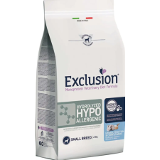 Exclusion Hydrolyzed Hypoallergenic fish&amp;corn starch small breed 2kg kutyaeledel