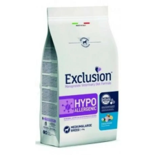 Exclusion Hypoallergenic Fish&amp;potato Medium/large Breed 12kg kutyaeledel