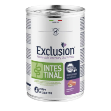  Exclusion Intestinal Puppy Pork&amp;rice konzerv 400g kutyaeledel