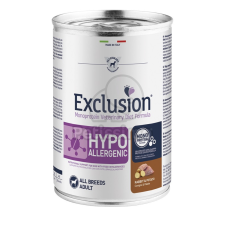  Exclusion Monoprotein Vet Diet Hypoallergenic All Breeds kutyakonzerv - nyúl, burgonya 400 g kutyaeledel