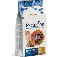 Exclusion Sterilized Beef 1,5 kg macskaeledel