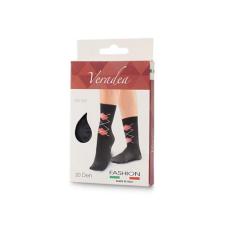 Exclusive bokafix 20 den káró kockás piros 35-41 harisnya, combfix
