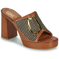 Exé Shoes Papucsok 622-ANCONA-LEATHER-TAN Barna 37
