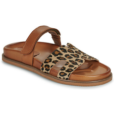 Exé Shoes Papucsok 967-KIMOLOS-LEOPARD-TAN Barna 38