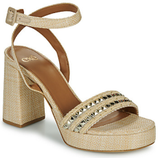 Exé Shoes Szandálok / Saruk 619-ANCONA-RAFFIA-BEIGE-GOLD Bézs 38