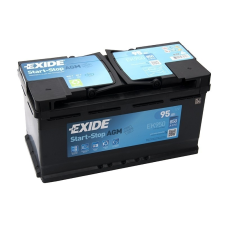 EXIDE Start-Stop AGM 12V 105Ah 950A jobb+ autó akkumulátor autó akkumulátor